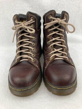 Dr. Martens Gilbreth Steel Toe Safety WorkBoots sz 6L/37 Teak-Industrial Bear